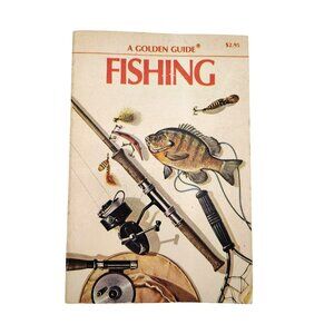 Fishing Golden Guide Vintage Field Guide Handbook Sport Fisherman Pocket Size